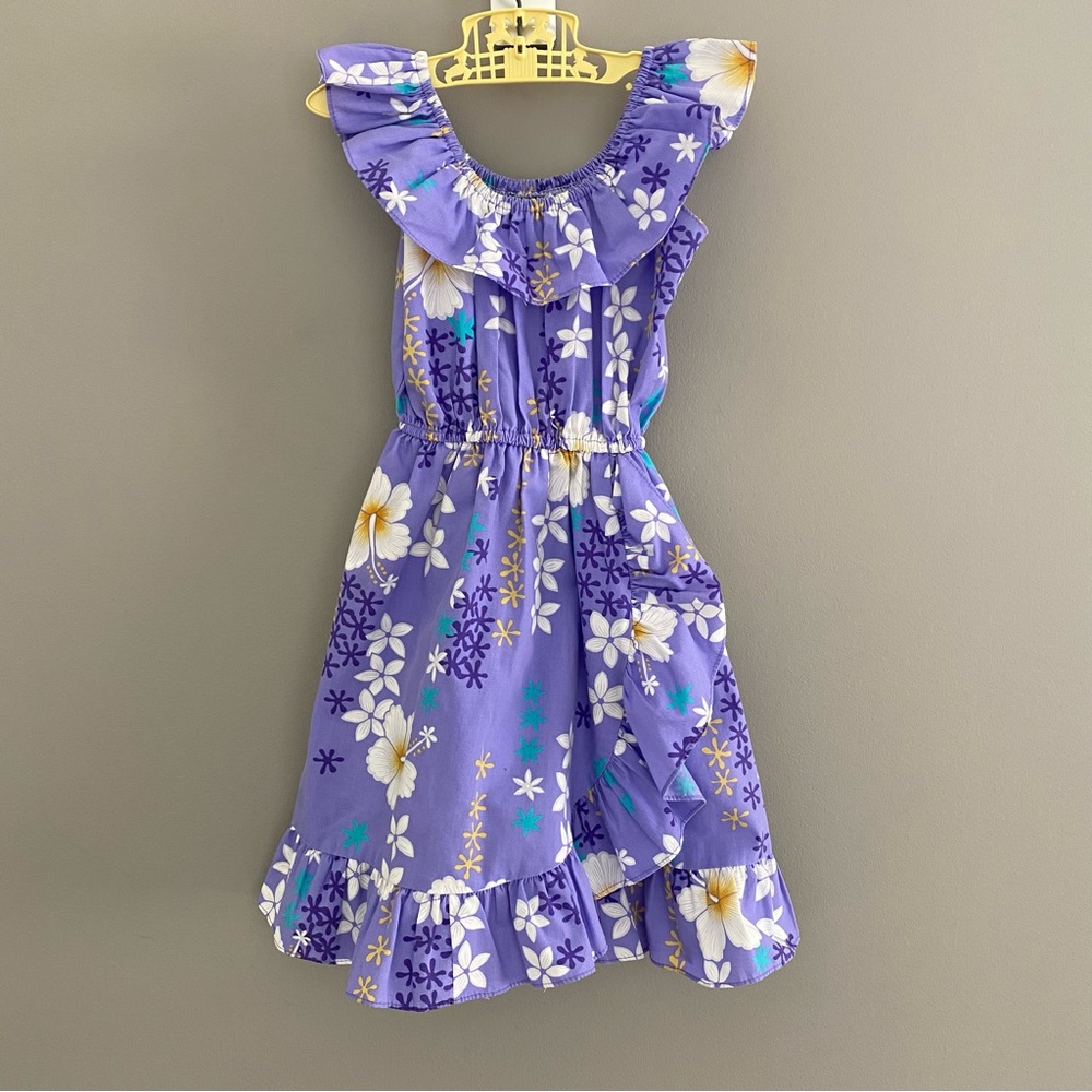 Size 6 Purple Floral Dress